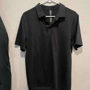 lululemon athletica Men's Classic Black Polo